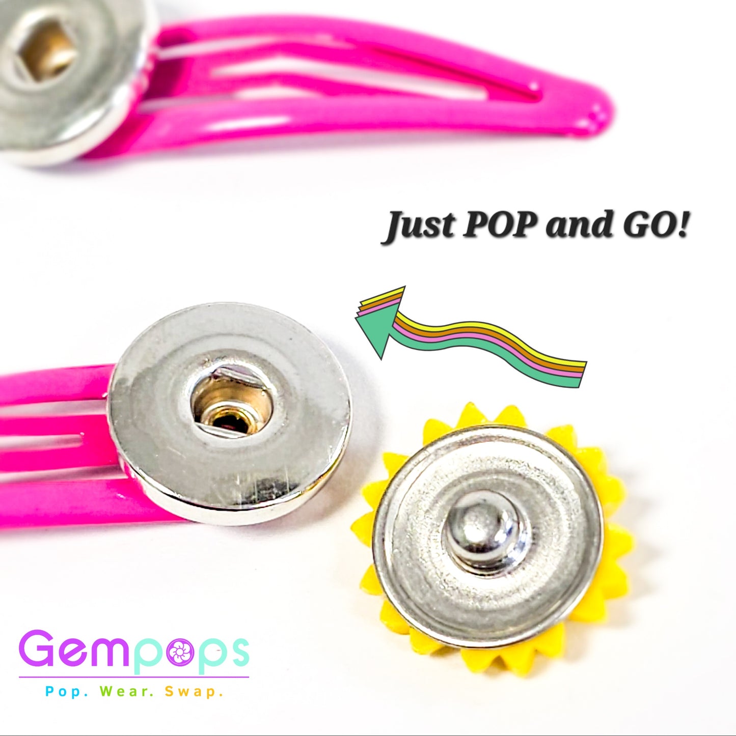 Gempops Hairclips